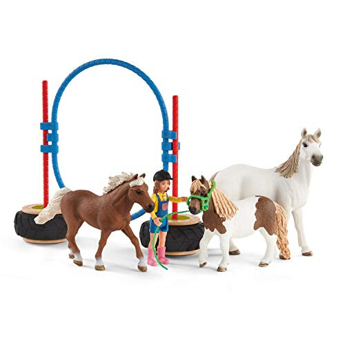 Schleich 72149 exclusief Behendigheid bij der paardenbox 2