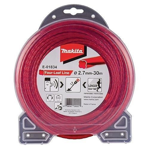 Makita E-01834 Strimmer Line Four Leaf 2.7 mm x 30 m
