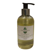 Head & Scalp Massage Oil 250ml with Peppermint & Rosemary Pump Dispenser