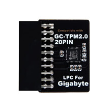 TPM2.0 Module LPC 20Pin Module with Infineon SLB9665 for Gigabyte Motherboard compatible with GC-TPM2.0