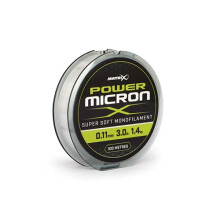 Power Micron X 0.11mm - 3.0lb 100m accurate dia. Low Viz Hooklength and Pole Rig Fishing Line
