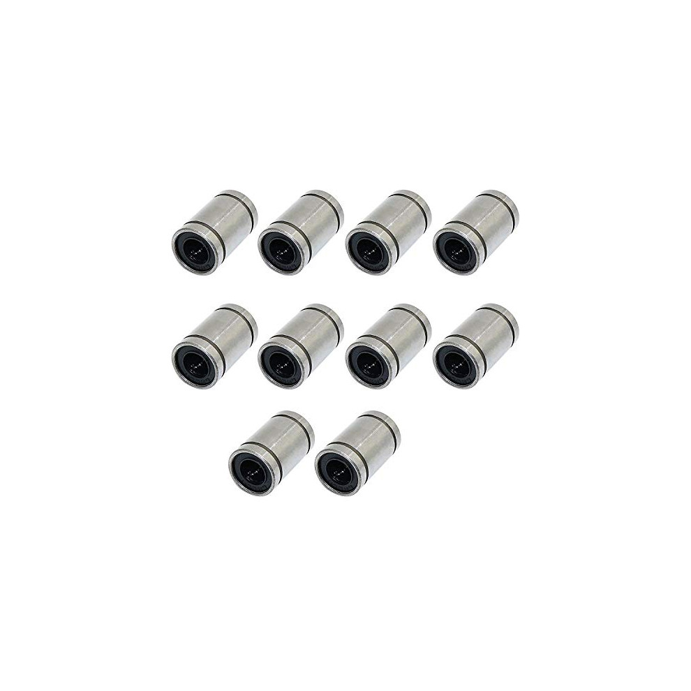 10Pcs Lm8uu 8X15x24mm Double Side Rubber Seal Linear Motion Ball Bearing 725835040549
