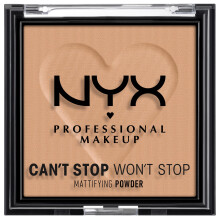 NYX PROFESSIONAL MAKEUP Can't Stop Won't Stop Mattifying Pressed Powder - Tan