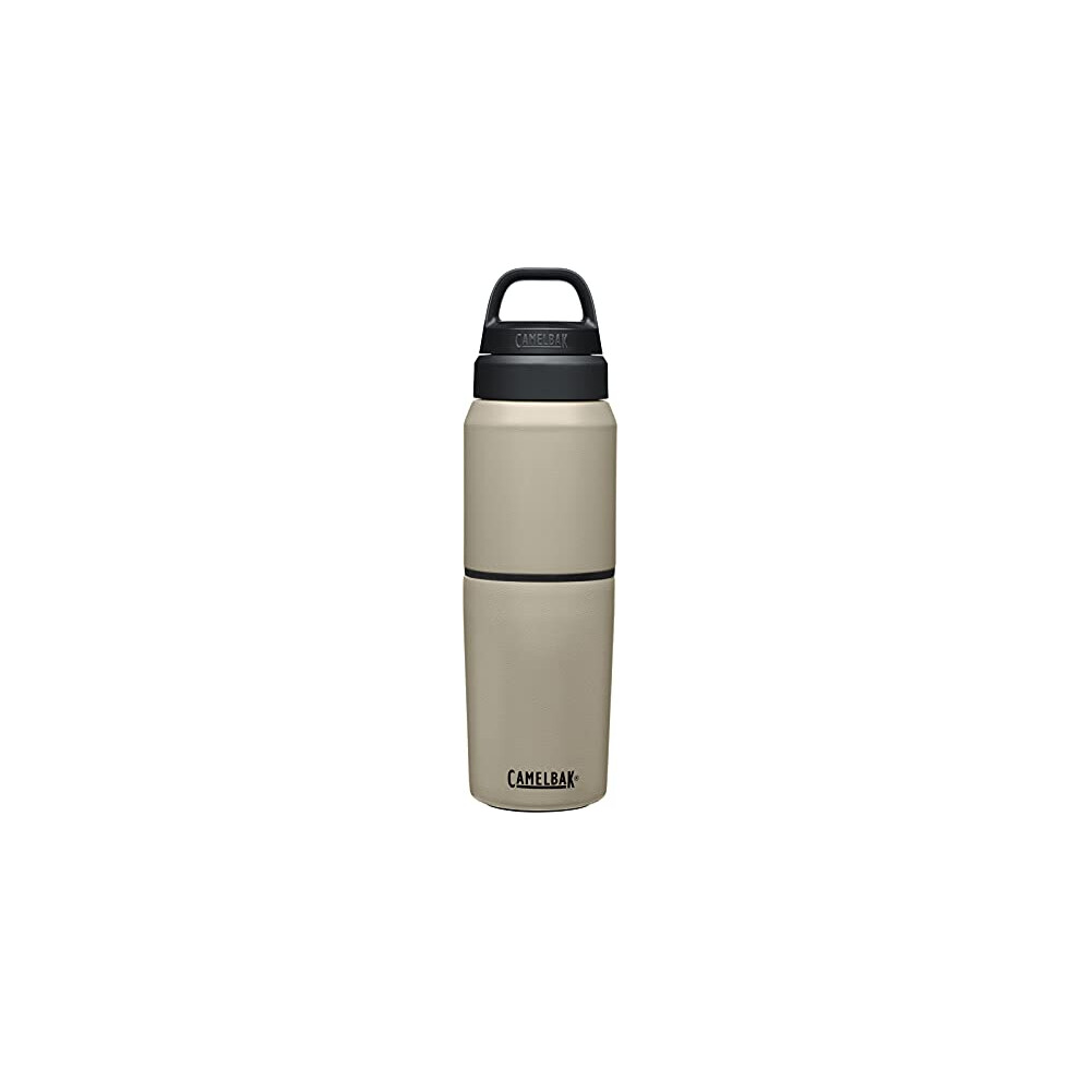 Multibev Stainless Steel Vacuum Insulated Drinks Bottle - Dune/Dune - 17oz/12oz - 500ml/350ml