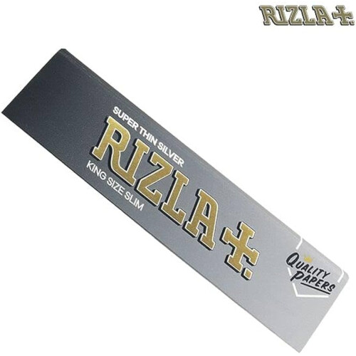 King Size Silver Slim - 25 Packs/Booklets 1