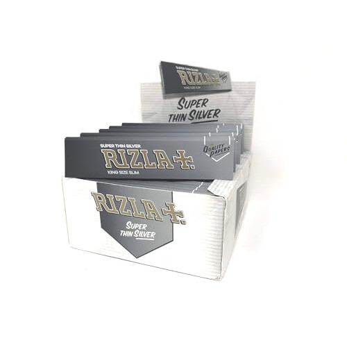 King Size Silver Slim - 25 Packs/Booklets 2