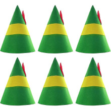 Christmas Elf Hat Buddy The Elf Hat Elf Costume Accessories Christmas Hats For Xmas Holiday Party Cosplay Gifts