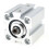SDA 20mm Bore 15mm Stroke Compact Thin Pneumatic Air Cylinder 1