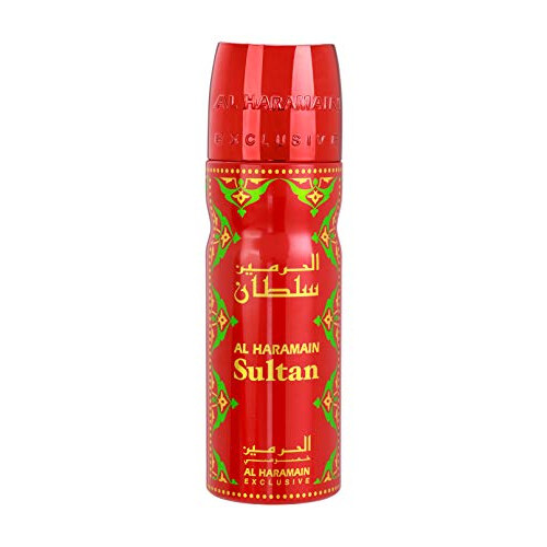 Al Haramain Sultan Deodorant Body Spray, 200 ml