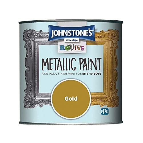 Johnstone's METALLIC PAINT GOLD 375ml