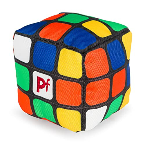 Retro Puzzle Cube Plush Dog Toy 1