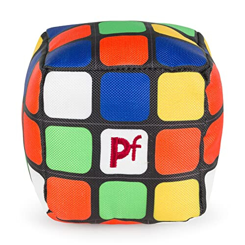Retro Puzzle Cube Plush Dog Toy