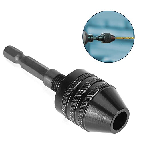 Hexagonal Shank Three-Jaw Chuck 0.8-8Mm (A Type) Black, Collets And Accessories 1