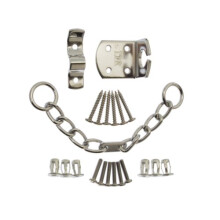 High Security Door Chain - Chrome Effect