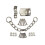 High Security Door Chain - Chrome Effect 1