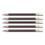 Pilot G TEC C4 Refill Set of 5 Red 1