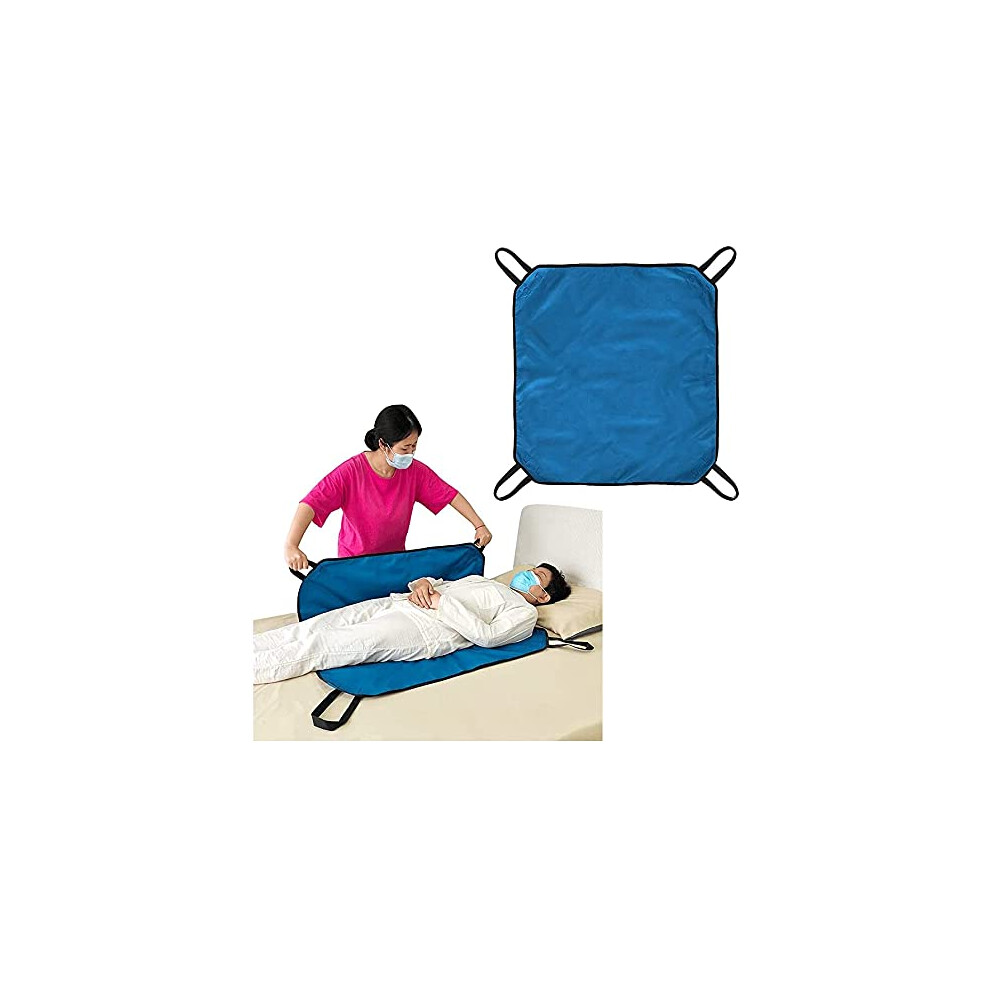 Neppt Positioning Pad Draw Sheet Patient Transfer Board Lift Sheet Slide Protective Hospital Bed Mat With Handles For Incontinence, Bariatric, Elderly