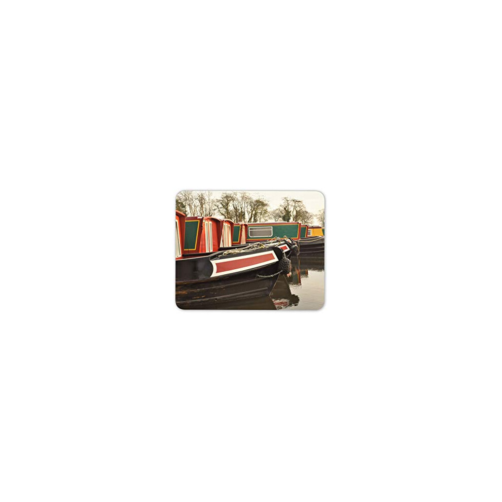 Photos - Other for Computer Narrowboats Mouse Mat Pad - Canal Boat River Waterway Fun Computer #16469