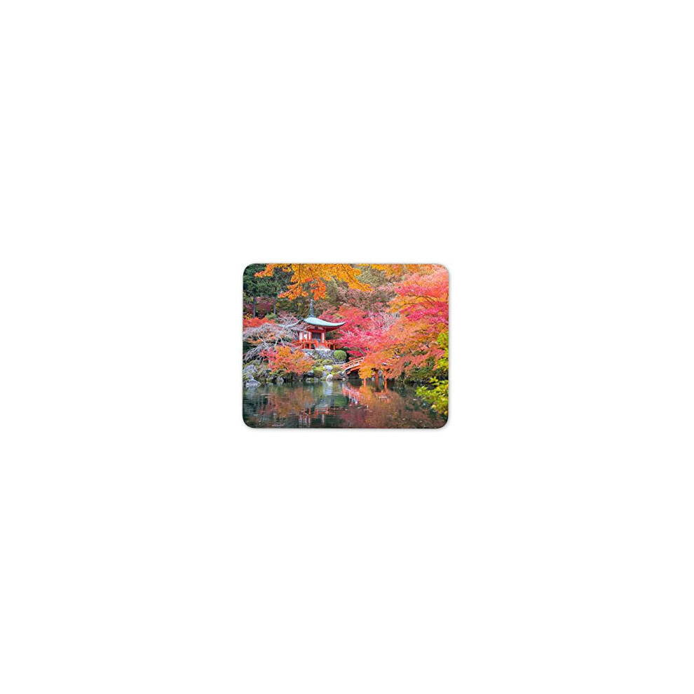 Japanese Garden Mouse Mat Pad - Japan Cherry Blossom Pagoda Gift Computer #8830 7625905268145
