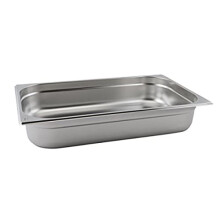 NEV-GN11-40 Stainless Steel Gastronorm Pan, Size 1/1, 40 mm Deep
