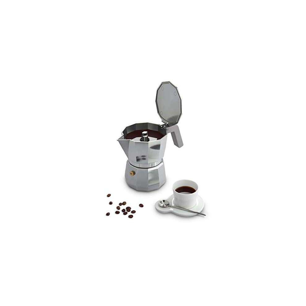 DC06/1 Espresso coffee maker, aluminium