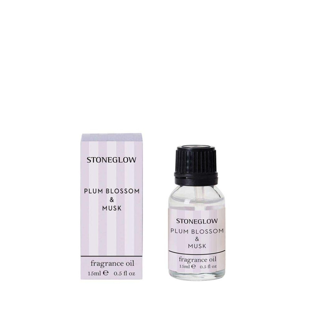 Stoneglow Modern Classics Mist Diffuser Fragrance Bottle 15 Ml - Various Scents (15 Ml Plum Blossom & Musk)