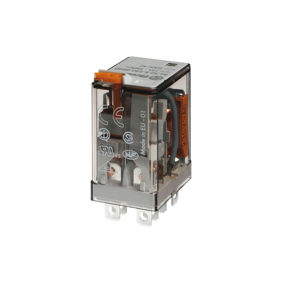 Finder 56.32.8.230.0040 Plug-in Relay DPDT-CO 230VAC 12A - Image 6