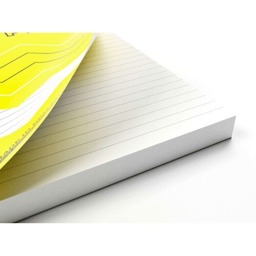 Silvine A4ERPFM A4 Topbound Refill Pad - Lined with Margin 200 Sheets 1