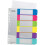 Separador - LEITZ - Imprimível 1-6 A4+ - Cores vivas - PP translúcido - Resistente 1