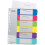 Separador - LEITZ - Imprimível 1-6 A4+ - Cores vivas - PP translúcido - Resistente 6