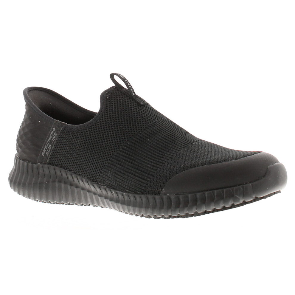 Skechers Womens Safety Shoes Trainers Cessnock Gwynedd Slip On Black UK Size