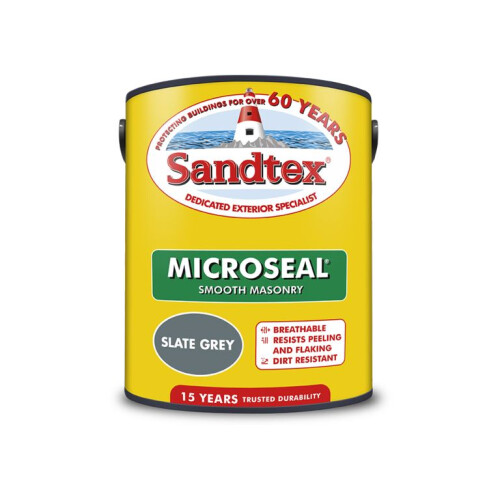 Sandtex Sandtex - Smooth Masonry 5L - Slate Grey