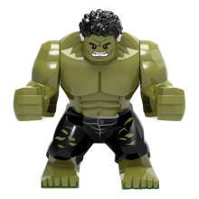 (Anger) Avengers The Theme Movie Character Toys Doll Thanos Hulk Building Block Assembly