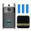 (Noir, Sonnette + Carillon Ring + 3 piles) Caméra de sonnette vidéo sans fil WiFi, Sonnette Ring HD et Interphone 1