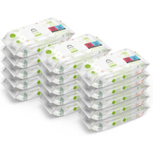 Amazon Brand - Mama Bear Fresh Lightly Fragranced Baby Wipes, 1008 Count (18 Packs of 56), Packaging May Vary