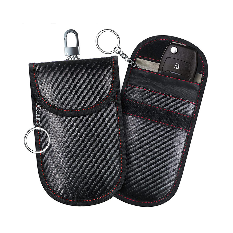 Carbon Fibre Rfid Anti-Magnetic Anti-Theft Brush Car Key Shielding Kit 9090588705115