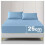 Imperial Rooms (Sky Blue, Single (90 x 191 cm)) Fitted Sheet Bed Sheets Extra Deep 25CM Single Double King Sizes 1