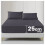 Imperial Rooms (Charcoal, King (152 x 200 cm)) Fitted Sheet Bed Sheets Extra Deep 25CM Single Double King Sizes 3