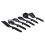 Blaumann ( Matt Black) 11pc Blaumann Induction Soft Touch Cookware Pots Pan Saucepan & Kitchen Tool Set 7
