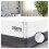 Imperial Rooms (White , King (152 x 200 cm)) Fitted Sheet Bed Sheets Extra Deep 25CM Single Double King Sizes 1