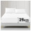 Imperial Rooms (White , Super King (180 x 200 cm)) Fitted Sheet Bed Sheets Extra Deep 25CM Single Double King Sizes 1