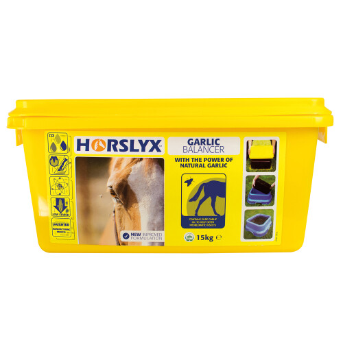 Horslyx Balancer Lick Garlic Balancer Combat Biting Insects 15kg