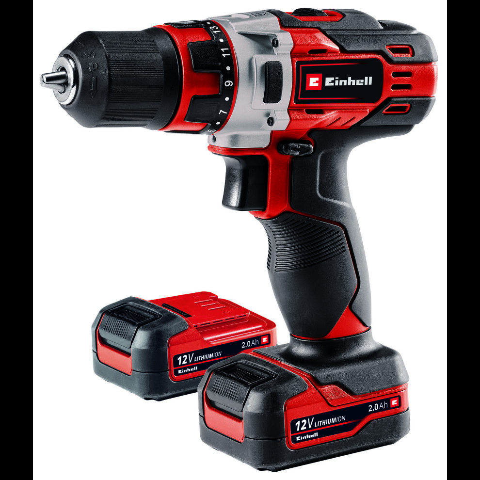 Einhell Cordless Drill Screwdriver With Battery And Charger TE-CD 12/1 Li