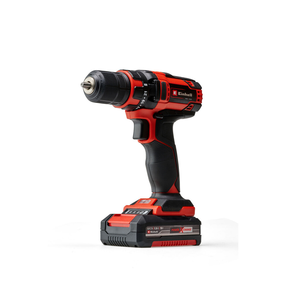Einhell Cordless Drill Driver 35Nm 18V With Battery TC-CD 18/35 Power X-Change