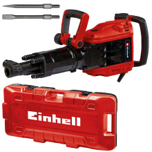 Einhell TP-DH50 Demolition Hammer 50J, 1700W, SDS-HEX 33mm, 1800 strikes/min, adjustable handle, soft start, with storage box and chisels
