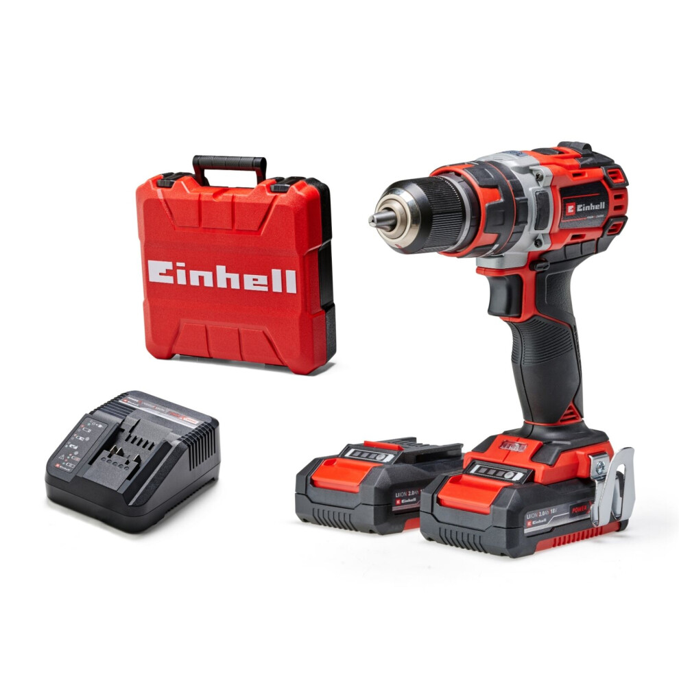 Einhell Cordless Combi Drill 50Nm Brushless 18V With Batteries TP-CD 18/50 Li-i