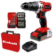 Einhell Akku-Kombi-Bohrmaschine 44Nm 18V mit Akku 22er Set PXC TE-CD 18/2 Li-i