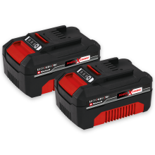 Einhell Power X-Change Twinpack: 2x 18V 4.0Ah Batteries - PXC-Twinpack 4,0 Ah