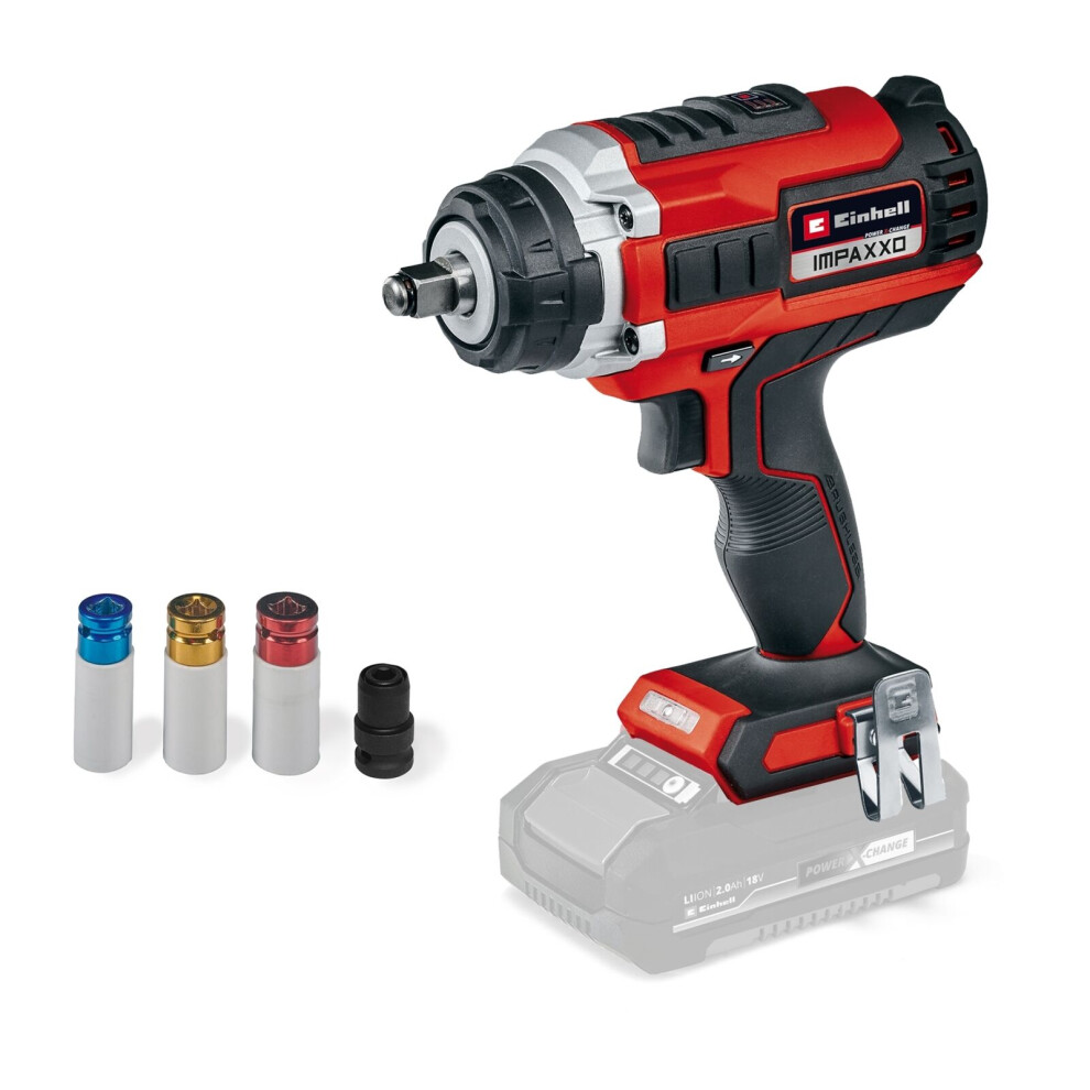 Einhell Cordless Impact Wrench 400Nm Brushless 18V IMPAXXO 18/400 PXC BODY ONLY