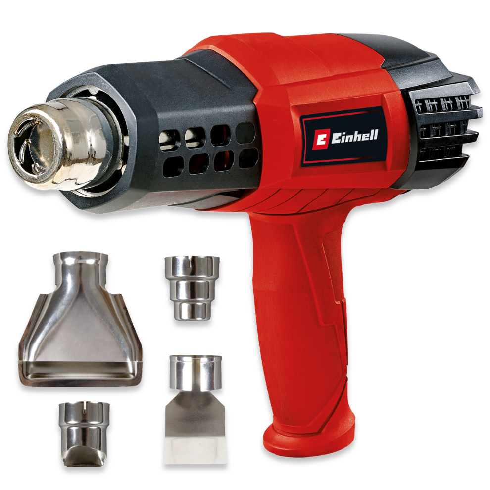 Einhell Heat Gun 2000W With Accessories TE-HA 2000 E Up To 550C Electric Corded